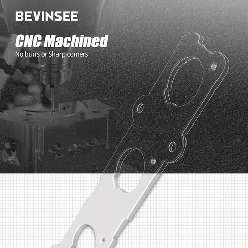 Bevinsee B-Series VTEC ملف على لوحة محول COP التوصيل متوافق مع Honda Civic Si 1999-2000 Acura Integra 1994-2001 B16 B18 K20 K24 Engine Black in Kuwait