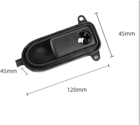Car Glove Box Handle Cover Lid Toolbox Glove Boxes Cover Switch Fit for W205 W253 2015-2021-M53K(Beige) in Saudi Arabia