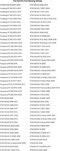 TUSK BRAKE BRAKE REBAILD KIT متوافقة مع KTM 300 XC-W 2008-2016/300 XC 2006-2016/65 SX 2009-2023 in Saudi Arabia