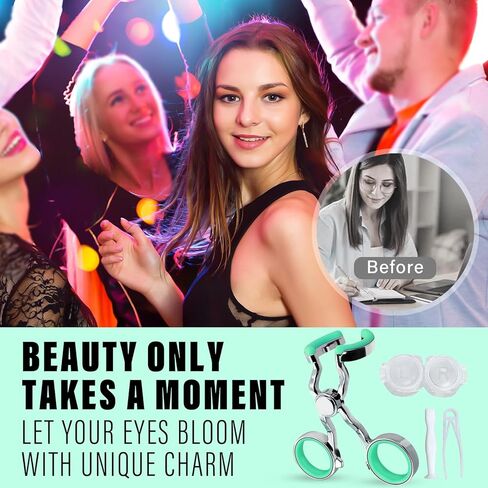 HEMIR أداة تطبيق عدسات الاتصال ، عدسات اللاصقة ملونة ترتدي أدوات مساعدة لتطبيق/إزالة العدسات اللاصقة ، جفون العدسات اللاصقة على سفر ، جديد in Kuwait