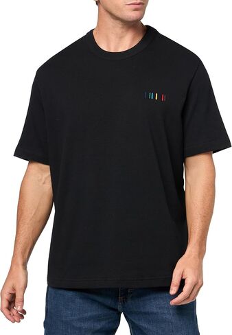 Paul Smith Ps Men's Embroidered Stripe T-Shirt in Saudi Arabia