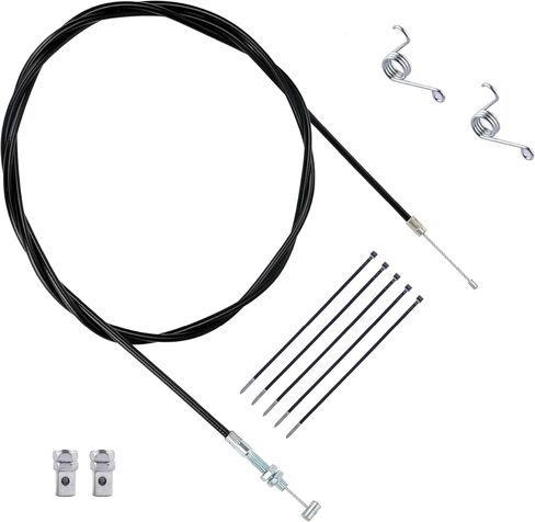 BlueStars 75-inch Throttle Cable - Compatible with 90cc 110cc 125cc 150cc 200cc 250cc Kandi GKA Black Widow Go Kart Go Cart, Yerf D-og Mini Bike, Gas Scooter, Pit Dirt Bike, Buggy, Motorcycle in Saudi Arabia