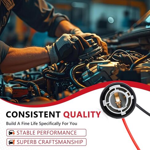 Standard 1156 1157 BA15S BAY15D Light Bulb Socket Holder Pre-wired Sockets Automotive Turn Signal Tail Stop Rear Brake Running Light Base Harness Plugs Connectors(2PCS #1156 + 2PCS #1157) in Saudi Arabia