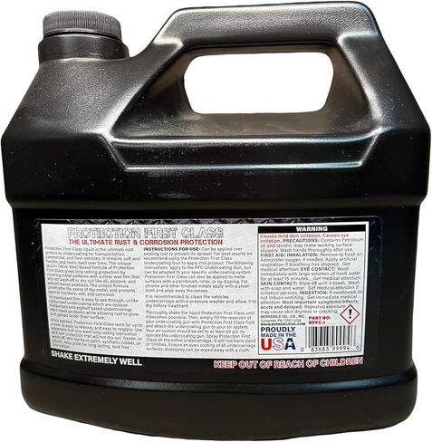 1 - غالون PFC الصدأ تدقيق التشحيم Undercoating لون العنبر صنع في الولايات المتحدة الأمريكية! in Kuwait