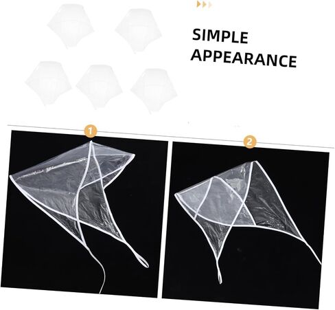 Bestyash 5pcs غطاء محرك السيارة الشفاف للشعر مقاوم للرياح قبعة المطر القابلة لإعادة الاستخدام الغطاء المطر الصافي للنساء الأولاد والبنات والأنشطة في الهواء الطلق in Saudi Arabia