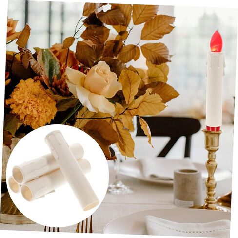 Uonlytech 20pcs Chandelier Tube Covers Candle Cartridge Covers Socket for Chandelier Lamp Parts in Saudi Arabia