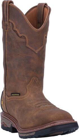 Dan Post Men's Blayde Work Boot, Saddle Tan, 8.5 XW US in Saudi Arabia