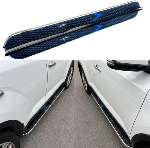 Fits for Toyota Rav4 2019-2025 Running Board Side Step Nerf Bar Pedal 2PCS (with Bracket) in Saudi Arabia
