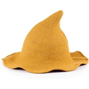 Halloween Witch Hat for Women,Adult Witch Hat for Halloween Party Cosplay Costume Accessory,Modern Wool Witches Cap in Saudi Arabia