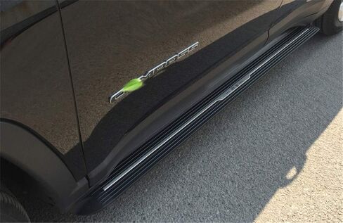 يناسب Toyota RAV4 2019-2025 لوحة الجانبية الخطوة Nerf Bar Pedal 2PCs (مع قوس) in Saudi Arabia