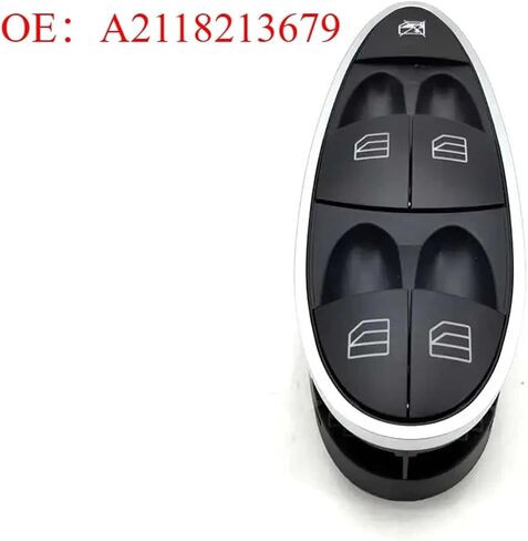 2118213679 Car Electric Power Master Window Window with Chrome A2118213679 1PCS in Saudi Arabia