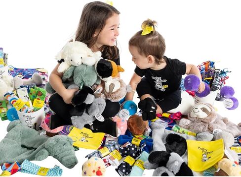 Baby Paper - Crinkly Baby Toy - Triangle Print in Kuwait