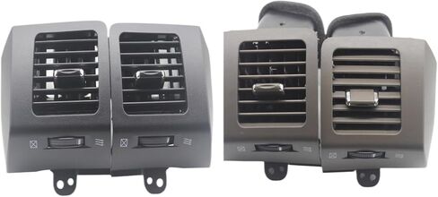 مخرج Dashboard Air Vent Fit لـ Toyota Land Cruiser Prado 120 Fit for Lexus GX470 Air Conditioning Grille (Brown) in Saudi Arabia