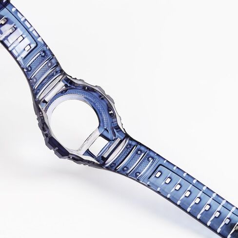 Compatible with Casio DW-6900 Series Modified Transparent Case Watch Band, Silicone Accessories in Saudi Arabia