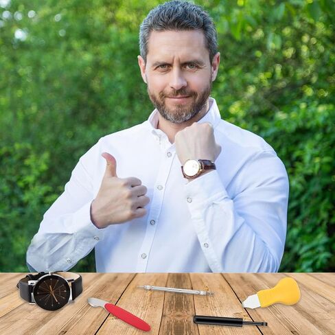 4pcs Watch Back Opener Tool ، أداة إزالة بطارية الساعة المتينة ، وتفتح الساعات متعددة الوظائف ، للهاتف المحمول والملحقات البديلة لإصلاح الأجهزة اللوحية ، وضبط صانع الساعات ، 4 ألوان in Kuwait