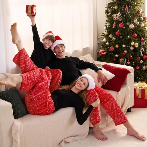Giggling Getup Womens Pajama Pants Soft Flannel Fleece Pajama Bottoms Sleep & Lounge مع جيوب ورباط in Kuwait