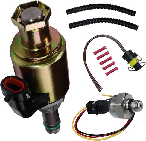 7.3L Fuel Injection Pressure Regulator IPR Valve ICP Control Sensor Compatible with 1995-2003 Ford F250 F350 F450 F550 Super Duty E350 E450 E550 Replaces F81Z9C968AB, F6TZ9F838A in Saudi Arabia