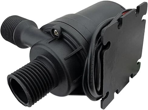 Generic Silent DC12V Brushless Motor DC24V 1000L/H 8M Head 1/2" Waterproof Submersible Pump Fountain Water Heater Shower Booster Pump(24V wiring) in Saudi Arabia