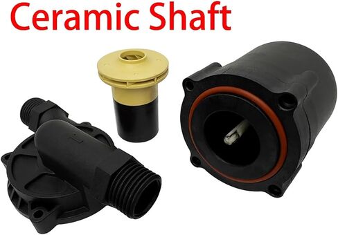 Generic Silent DC12V Brushless Motor DC24V 1000L/H 8M Head 1/2" Waterproof Submersible Pump Fountain Water Heater Shower Booster Pump(24V wiring) in Saudi Arabia