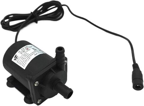 عام 800E HMAX 6.5M Solar DC 12V 24V مضخة المياه المصغرة مضخة الترس البلاستيكية 5.5 * 2.1 DC موصل إثبات الماء (12 فولت) in Saudi Arabia