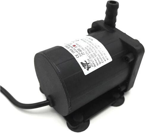 عام 800E HMAX 6.5M Solar DC 12V 24V مضخة المياه المصغرة مضخة الترس البلاستيكية 5.5 * 2.1 DC موصل إثبات الماء (12 فولت) in Saudi Arabia