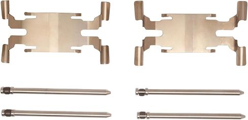 Dynamic Friction Company Front Disc Brake Hardware Kit 340-47080| Fits 2024-2025 Acura ZDX, Cadillac LYRIQ, Chevrolet Blazer; 2023-2024 Cadillac Escalade, Chevrolet Silverado; 2022-2024 Cadillac XT5 in Saudi Arabia
