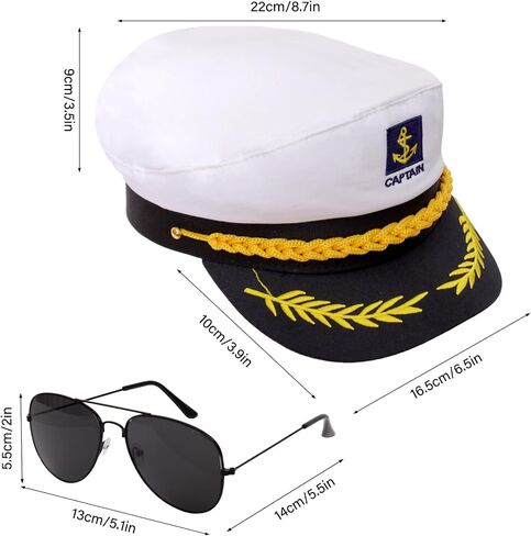 Yacht Boat Sailor Captain Hat/Police Hat/Chauffeur Hats Cap for Men Women Newsboy Cap Officer Cop Cosplay Costume Hats in Saudi Arabia