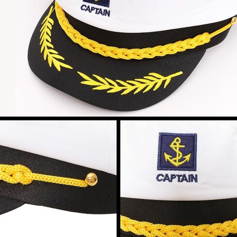 Yacht Boat Sailor Captain Hat/Police Hat/Chauffeur Hats Cap for Men Women Newsboy Cap Officer Cop Cosplay Costume Hats in Saudi Arabia