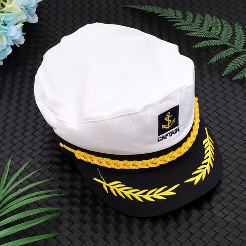 Yacht Boat Sailor Captain Hat/Police Hat/Chauffeur Hats Cap for Men Women Newsboy Cap Officer Cop Cosplay Costume Hats in Saudi Arabia