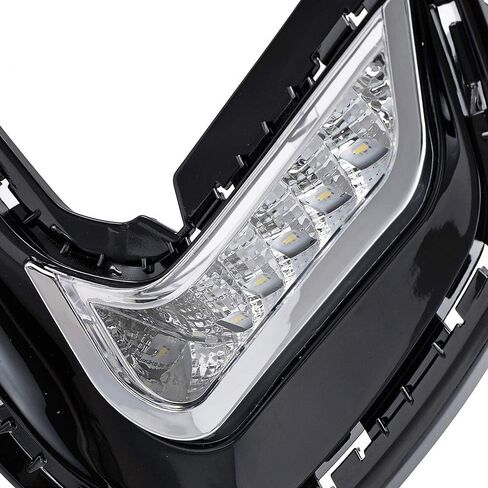 Astra Depot Lever Led LED DRL DENTY RUNTY LIGHT LAMP مع إشارة دوران متتابع متوافقة مع Hyundai Elantra 6th Gen 2016-2018 in Saudi Arabia