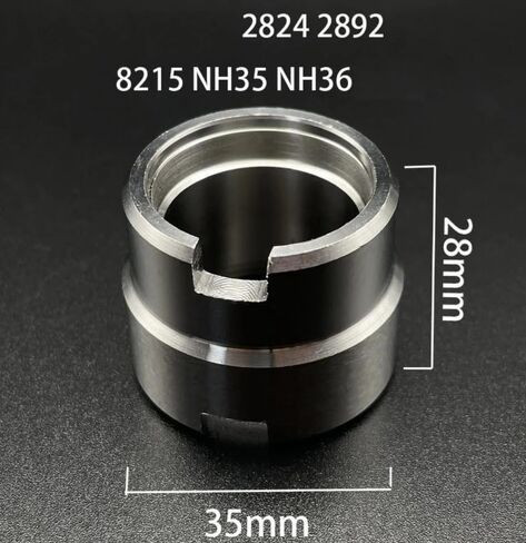 حامل حركة الساعات الدقيق - متوافق مع NH35 ، NH36 ، SKX007 ، 7S26 ، 4R - أداة صانع الساعات من ألومنيوم من أجل تعديل وإصلاحات DIY in Kuwait