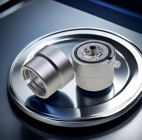 حامل حركة الساعات الدقيق - متوافق مع NH35 ، NH36 ، SKX007 ، 7S26 ، 4R - أداة صانع الساعات من ألومنيوم من أجل تعديل وإصلاحات DIY in Kuwait