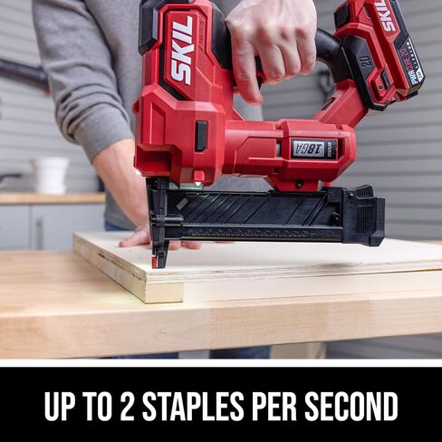 SKIL PWR CORE 20 Brushless 20V 18Ga Brad Nailer Kit including 2.0Ah USB-C Battery and Charger-NA1800B-10 in Saudi Arabia