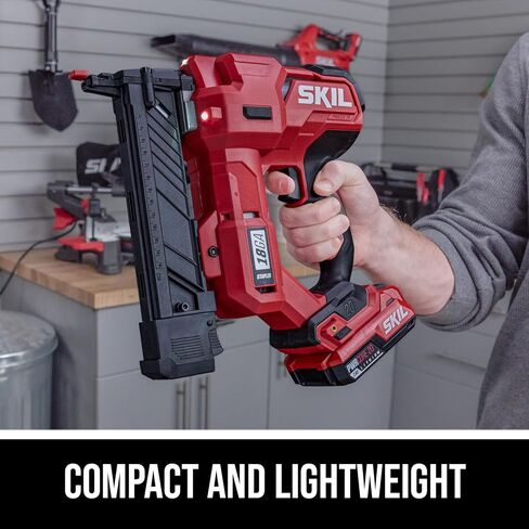 SKIL PWR CORE 20 Brushless 20V 18Ga Brad Nailer Kit including 2.0Ah USB-C Battery and Charger-NA1800B-10 in Saudi Arabia