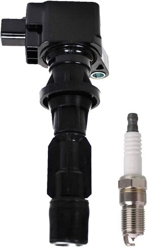 مجموعة ENA من 4 قابس شرارة Iridium و 4 اشتعال لفائف الاشتعال متوافقة مع Ford Mercury 2006 2007 2009 2009 Fusion Milan 2.3L استبدال UF516 SP530 in Saudi Arabia