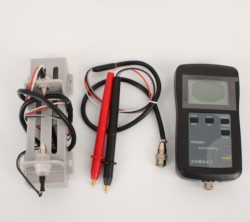 YR1035+ اختبار المقاومة الداخلية للبطارية الرقمية ، شاشة LCD ، نظام اختبار أربعة أسلاك مع تحقيقات ومقاطع (مجموعة 2) in Saudi Arabia
