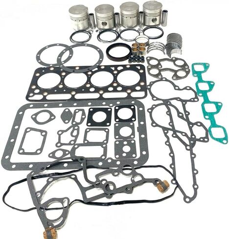 Arko 19223-21110 19227-21050 07916-29695 07916-29705 17356-03310 Engine Overhaul Rebuild Kit Compatible With Kubota V1702 V1702B KH90 STD For Bobcat 743 733 Excavator in Saudi Arabia