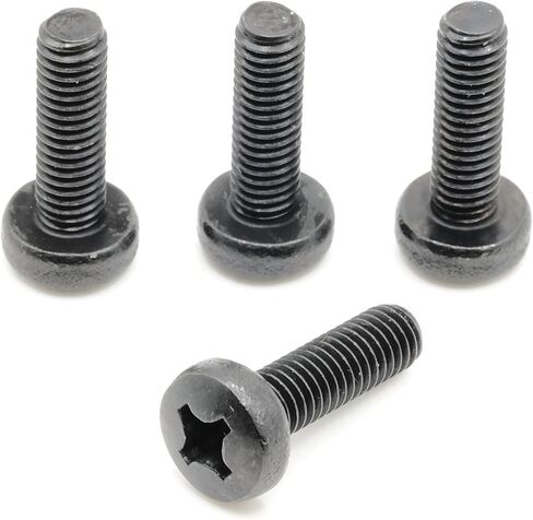ReplacementScrews Rear License Plate Screws Compatible with KIA Sportage - Stainless Steel - Black Oxide (Pack of 4) in Saudi Arabia
