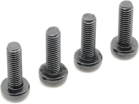 ReplacementScrews Rear License Plate Screws Compatible with KIA Sportage - Stainless Steel - Black Oxide (Pack of 4) in Saudi Arabia