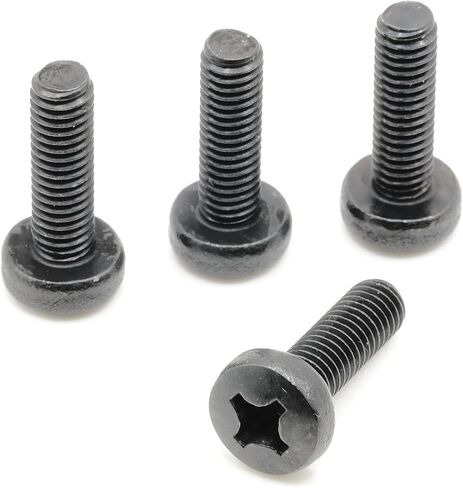ReplacementScrews Rear License Plate Screws Compatible with KIA Sportage - Stainless Steel - Black Oxide (Pack of 4) in Saudi Arabia