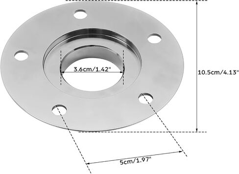 TCT-MOTORPARTS DUBL DISC DISC WELK HUB CAPE COPITS HARLEY GLIDE NON ABS 08-21 in Saudi Arabia