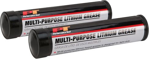 Performance Tool W54206 Grease Gun Cartridge Refill, 2 Pack, 3 oz, Compatible with Standard Grease Guns for Easy Lubrication and Maintenance in Saudi Arabia