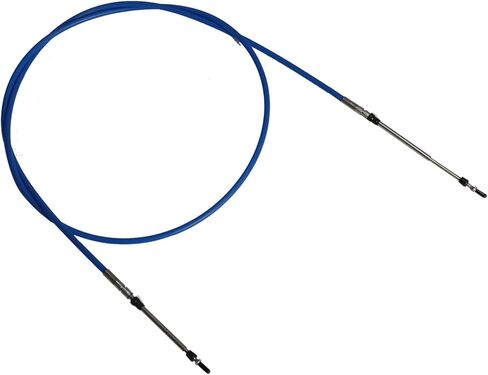 8FT 15FT 16FT 24FT 30FT Marine Throttle Shift Control Cable 3300/33C Blue Compatible with Marine Outboard Engine Control Box (15ft/4.5 Meter,2Pcs) in Kuwait