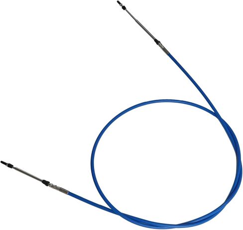 8FT 15FT 16FT 24FT 30FT Marine Throttle Shift Control Cable 3300/33C Blue Compatible with Marine Outboard Engine Control Box (15ft/4.5 Meter,2Pcs) in Kuwait