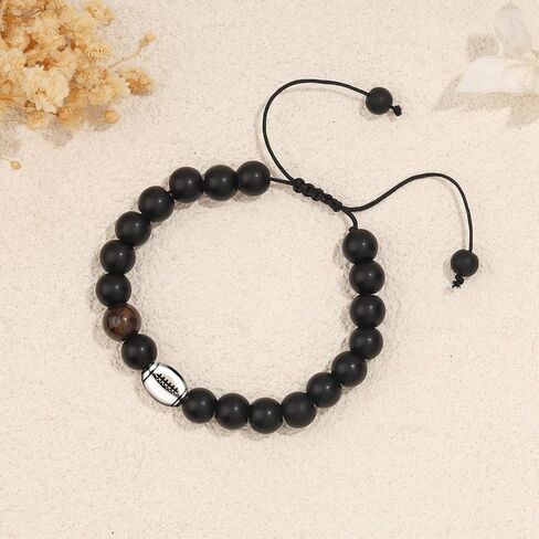 Baseball Basketball Soccer Football Bracelet for Men Boys Birthday Valentine's Day Christmas Gifts in Kuwait