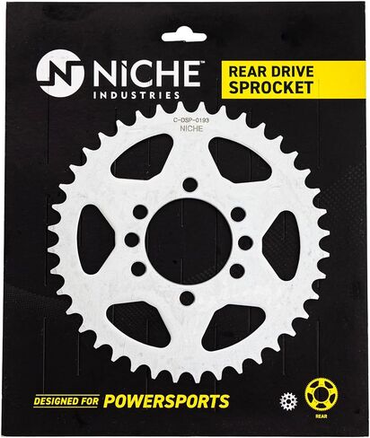 NICHE Drive Sprocket Chain Combo for Kawasaki KFX400 Front 14 Rear 40 Tooth 520V-X X-Ring 112 Links in Saudi Arabia