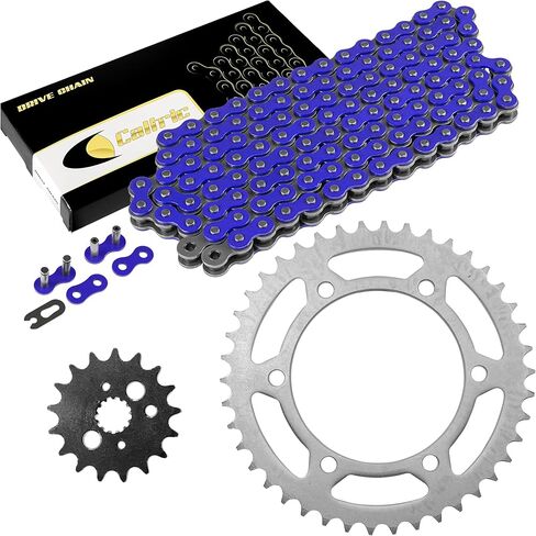 سلسلة محرك Caltric و Sprockets متوافقة مع Kawasaki VN800A VN800B Vulcan 800 Classic 1996-2005 in Saudi Arabia