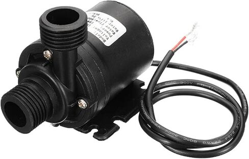 Ultra-Quiet 800L/H 5M DC 12V 24V Home Portable Brushless Motor Submersible Water Pump for Cooling System Fountains Heater Mini 1Pcs(12V DC Connector) in Saudi Arabia