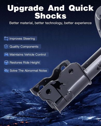 Shocks Struts,ECCPP Front Pair Shock Strut Absorbers Kits Compatible with 2004 2005 2006 2007 2008 2009 Nissan Quest 334454 334455 72271 72272 in Saudi Arabia