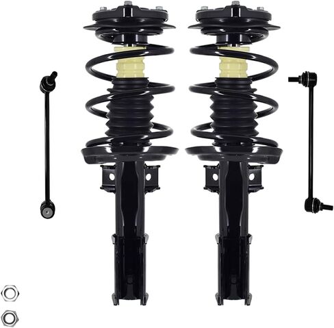 PM Auto Set من 4 أمامي Sway Bar Link-Quick Complete Completing Spring Assembly Presidbly for 2008-2014 Mercedes-Benz C300 in Saudi Arabia